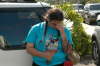 Lissette's contemplative moment